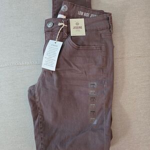 Gorgeous Mauve Jeggings NWT